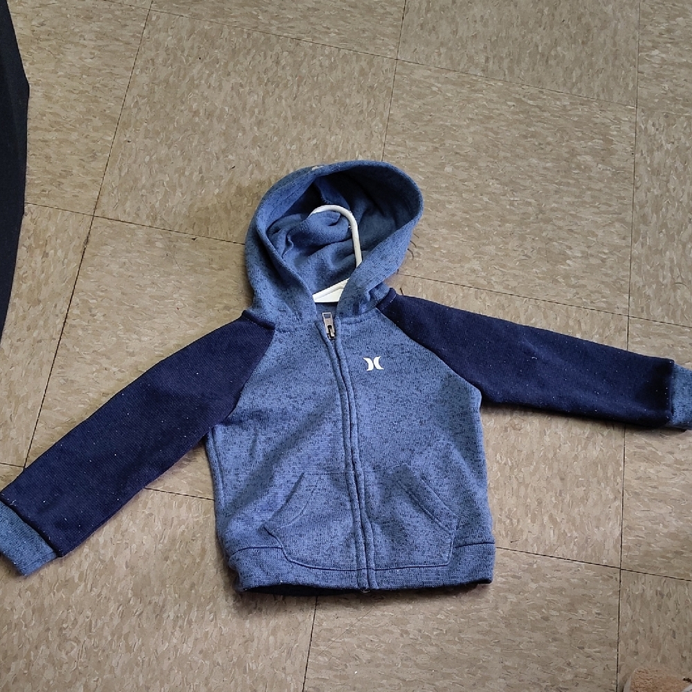 Hurley Kids Two-Tone Blue Hoodie